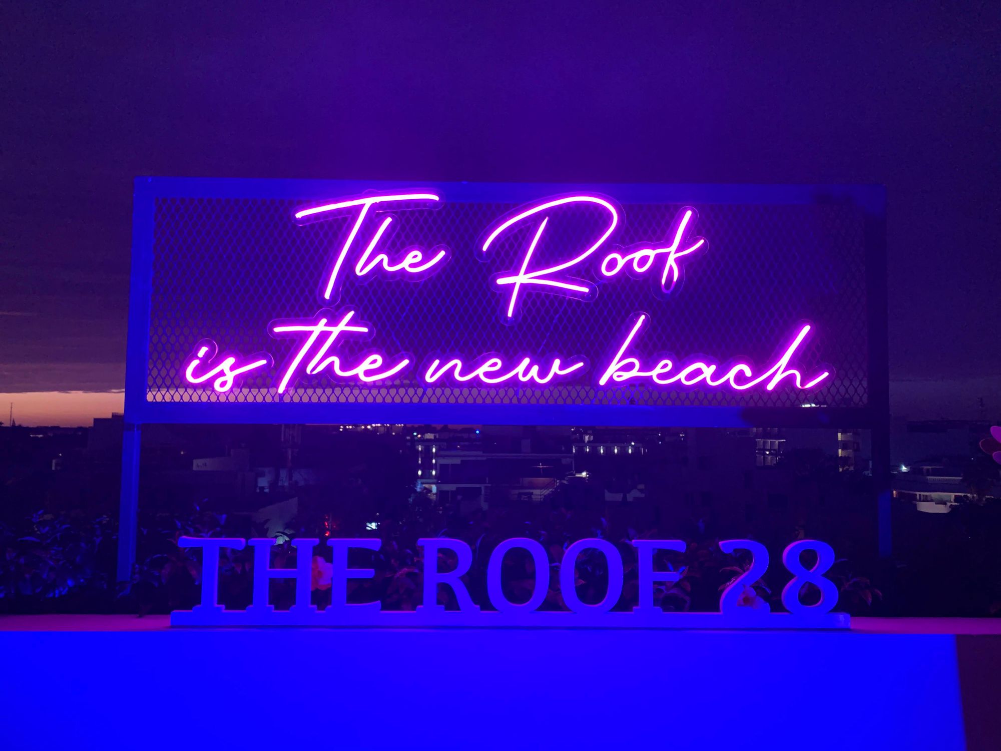 Rooftop bar at The Reef 28 hotel in Playa del Carmen_Flok_HigherMe